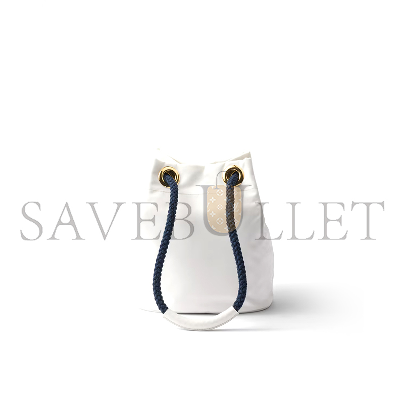 Pra*a mariner re-nylon small bucket bag 1be082 (28*23.5*16.8cm)